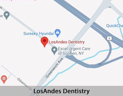 Map image for Dental Implant Surgery in Goshen, NY